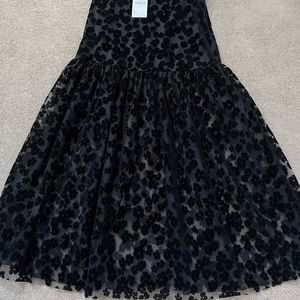 Zara nwt maxi burnout velvet skirt large